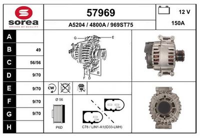 GENERATOR EAI 57969