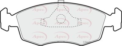 Brake Pad Set APEC PAD532