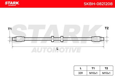 спирачен маркуч STARK SKBH-0821208