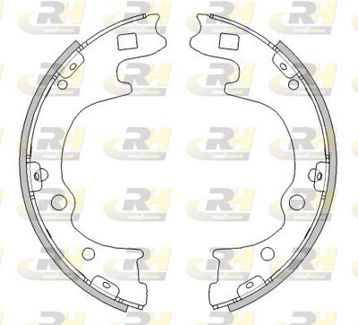 Комплект тормозных колодок ROADHOUSE 4496.00 для HYUNDAI H100