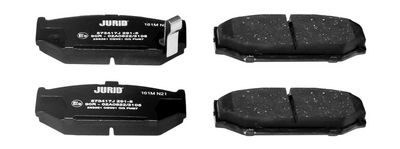 BREMSBELAGSATZ SCHEIBENBREMSE JURID 573417J