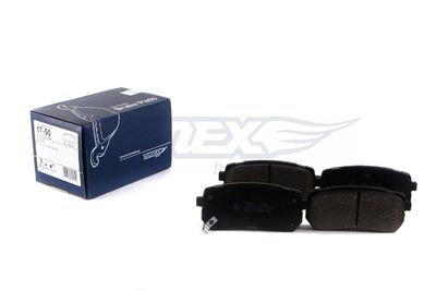 Sada brzdových platničiek kotúčovej brzdy (na jednu nápravu) TOMEX Brakes 1750