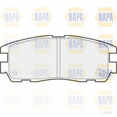 Brake Pad Set NAPA PBP7307