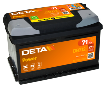 Batteri DETA DB712