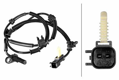 Czujnik, prędkość obrotowa koła HELLA 6PU358217-561