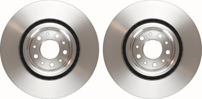Brake disc Voor Links/Rechts past: FIAT 500L, DOBLO, DOBLO CARGO  OPEL COMBO, COMBO TOUR 1.3D-2.0D 10.05-