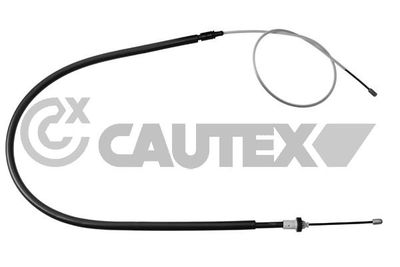 Тросик, cтояночный тормоз CAUTEX 038516 для PEUGEOT 207