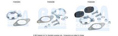 Монтажный комплект, катализатор BM CATALYSTS FK80528 для FORD S-MAX