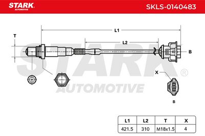 ламбда-сонда STARK SKLS-0140483
