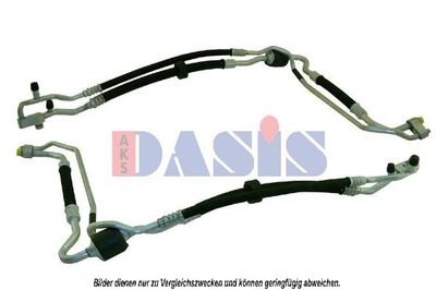 Трубопровод высокого / низкого давления, кондиционер AKS DASIS 885374N для OPEL VECTRA