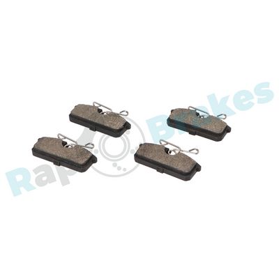 Stabdžių trinkelių rinkinys, diskinis stabdys RAP BRAKES R-P1736