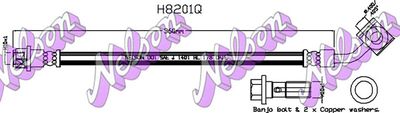 KAWE H8201Q Тормозной шланг  для OPEL INSIGNIA (Опель Инсигниа)