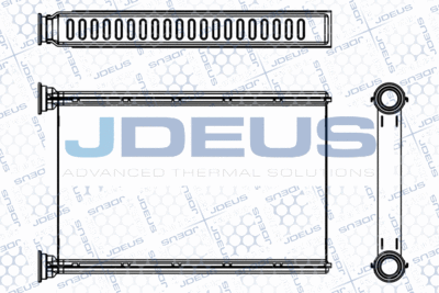 JDEUS M-2050680 Радіатор пічки 