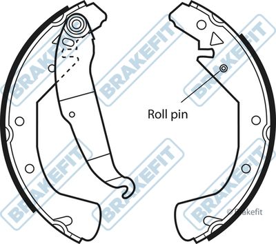 APEC Brake Shoe Set BSH1010