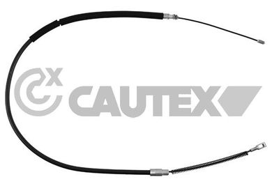 Тросик, cтояночный тормоз CAUTEX 763031 для VW TRANSPORTER