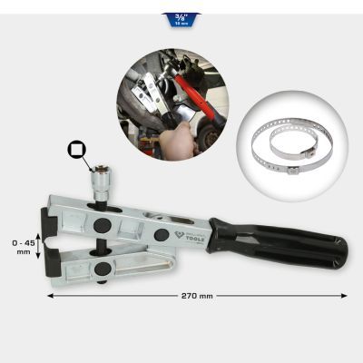 Kleště na svorky hadic KS TOOLS BT676002