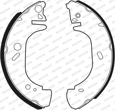 SET SABOTI FRANA FERODO FSB541 2