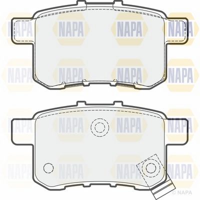 Brake Pad Set NAPA PBP7478