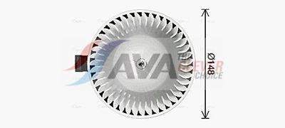 Sisätilapuhallin AVA QUALITY COOLING DN8474