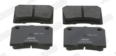 Комплект тормозных колодок, дисковый тормоз JURID 571532J для JAGUAR E-TYPE