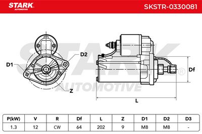 стартер STARK SKSTR-0330081