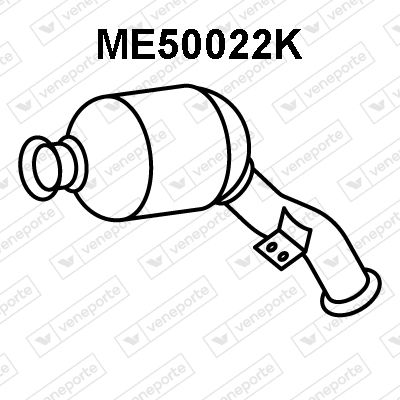 Катализатор VENEPORTE ME50022K для MERCEDES-BENZ M-CLASS