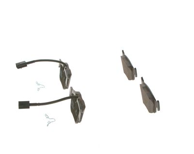 BREMSBELAGSATZ SCHEIBENBREMSE BOSCH 0986424848 12