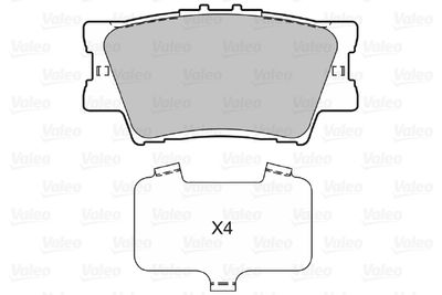 SET PLACUTE FRANA FRANA DISC VALEO 598819 1