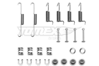 TOMEX Brakes Priedų komplektas, stabdžių trinkelės
