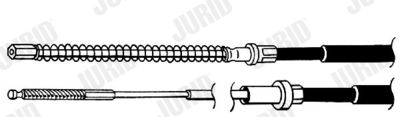 Тросик, cтояночный тормоз JURID 432834J для VW PASSAT