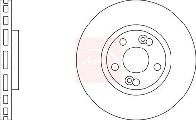 APEC Brake Disc DSK2216
