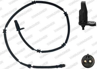 Czujnik, prędkość obrotowa koła WAGNER ABS00590