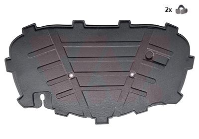 Izolace motorového prostoru VAN WEZEL 0336460