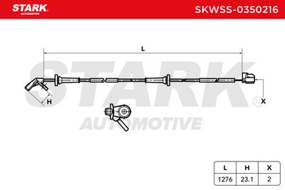 датчик, обороти на колелото STARK SKWSS-0350216