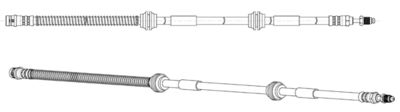Тормозной шланг CEF 512600 для VW TOUAREG