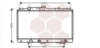 VAN WEZEL 32002125 Крышка радиатора  для MITSUBISHI COLT (Митсубиши Колт)
