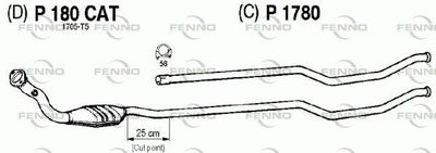 Katalizator FENNO P180CAT