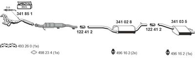 SISTEM DE ESAPAMENT ERNST 030223