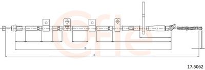 CABLU FRANA DE PARCARE COFLE 92175062