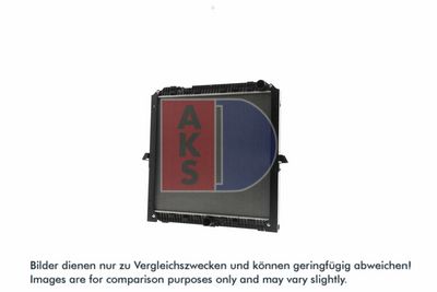 Radiator, racire motor AKS DASIS 9100130045