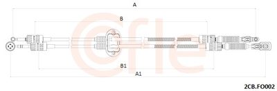 CABLU TRANSMISIE MANUALA