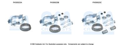 Montážní sada, výfuková trubka BM CATALYSTS FK50023