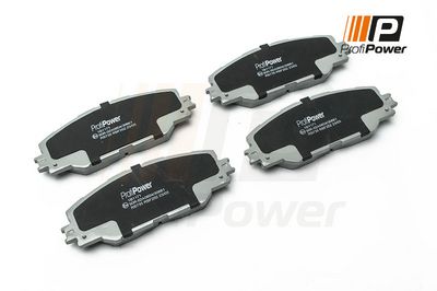 stabdžių trinkelių rinkinys, diskinis stabdys 1B1171 ProfiPower