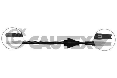 Тросик, cтояночный тормоз CAUTEX 088060 для FORD FUSION