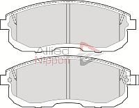 Комплект тормозных колодок, дисковый тормоз COMLINE CBP3751 для INFINITI I35