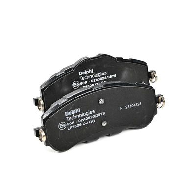 BREMSBELAGSATZ SCHEIBENBREMSE DELPHI LP2506 25