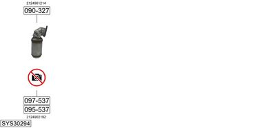 SISTEM DE ESAPAMENT BOSAL SYS30294