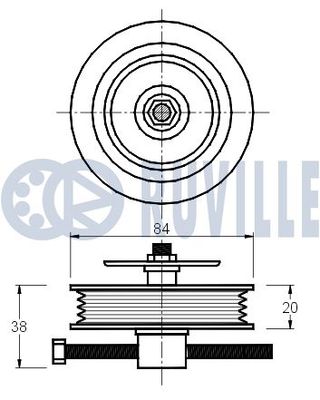 INTINZATOR CUREA CUREA DISTRIBUTIE RUVILLE 540682 1