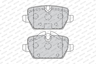 BREMSBELAGSATZ SCHEIBENBREMSE FERODO FDB1806 1
