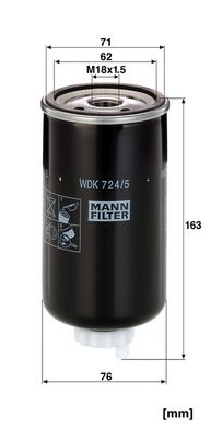 Brandstoffilter